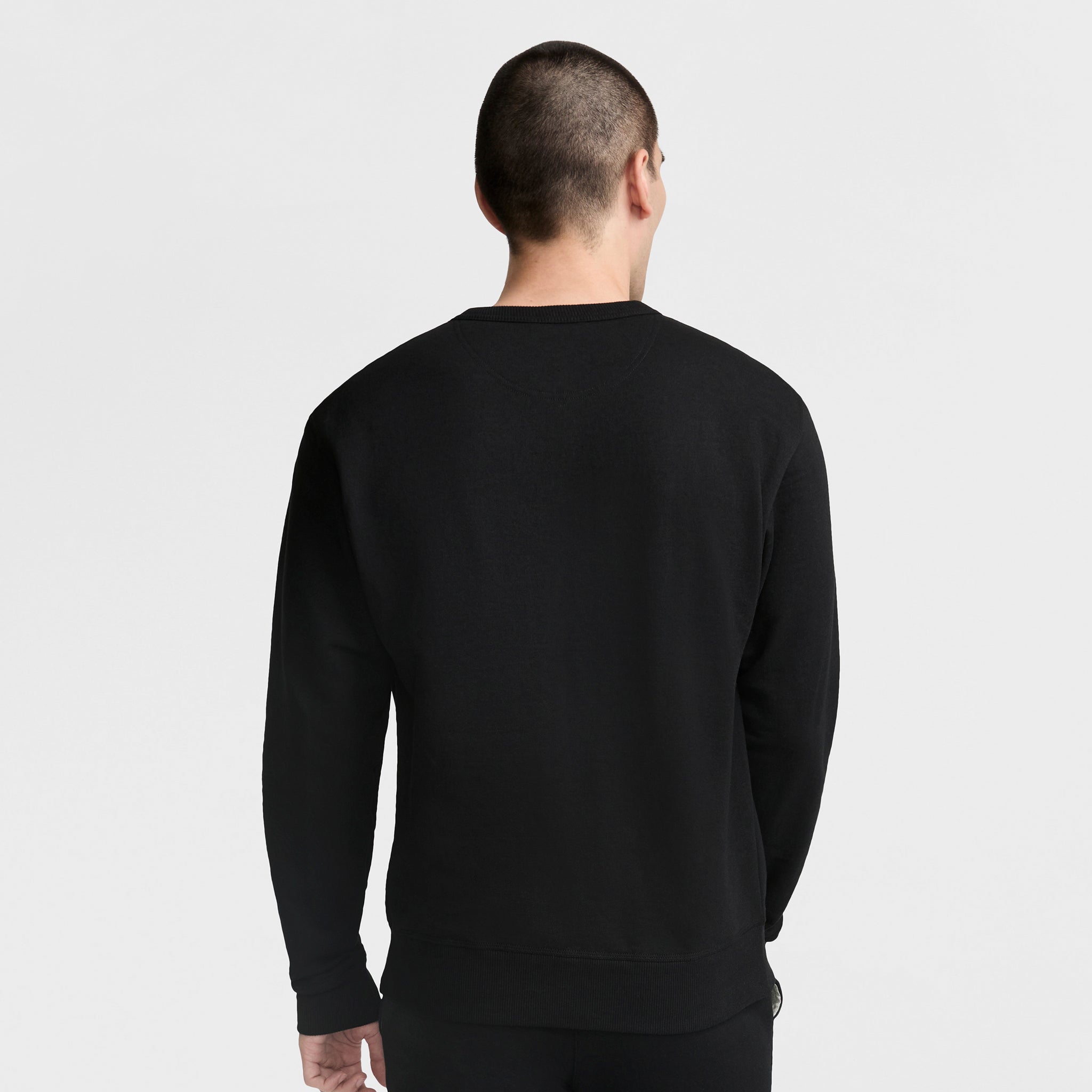 Powerblend Crewneck Sweatshirt. Script Logo - Image 2