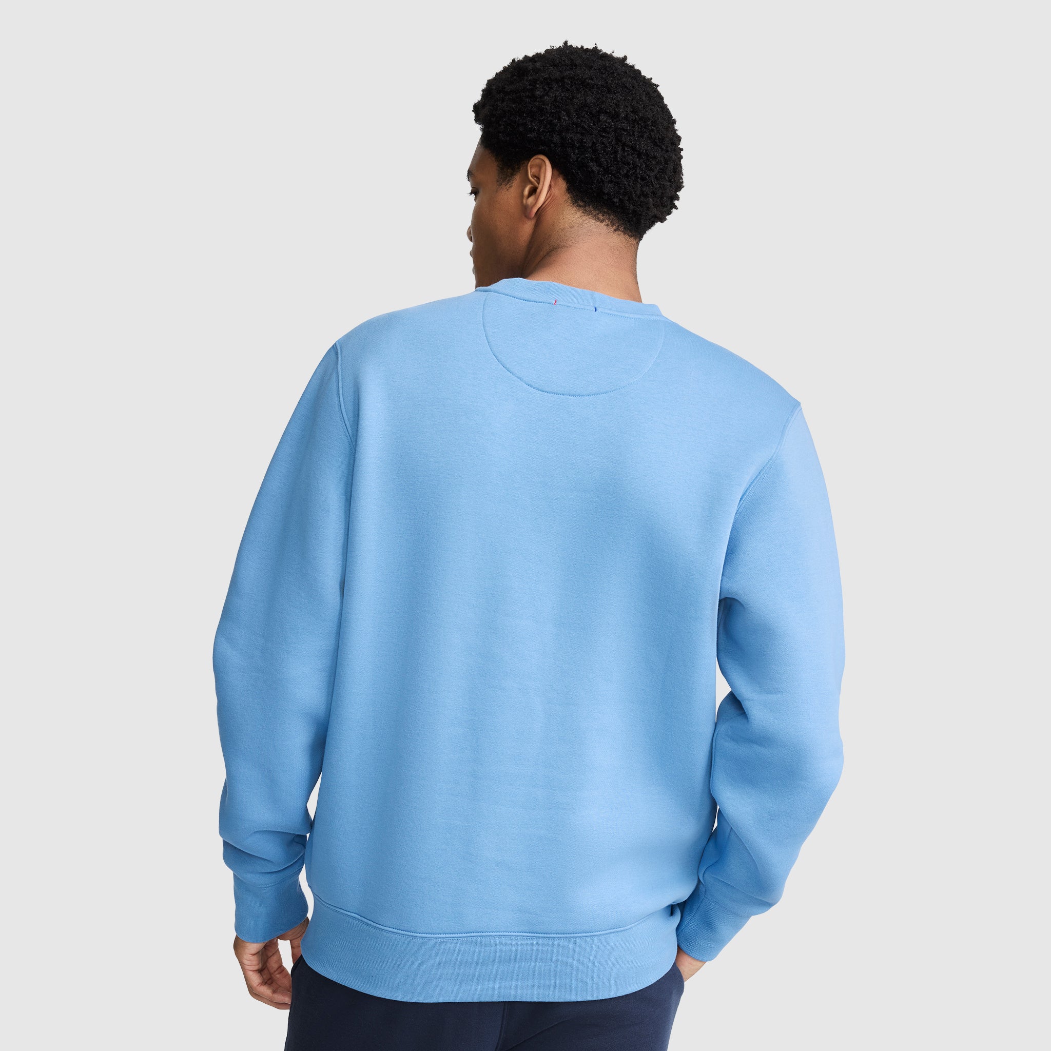Powerblend Crewneck Sweatshirt. Classic Script Logo - Image 2