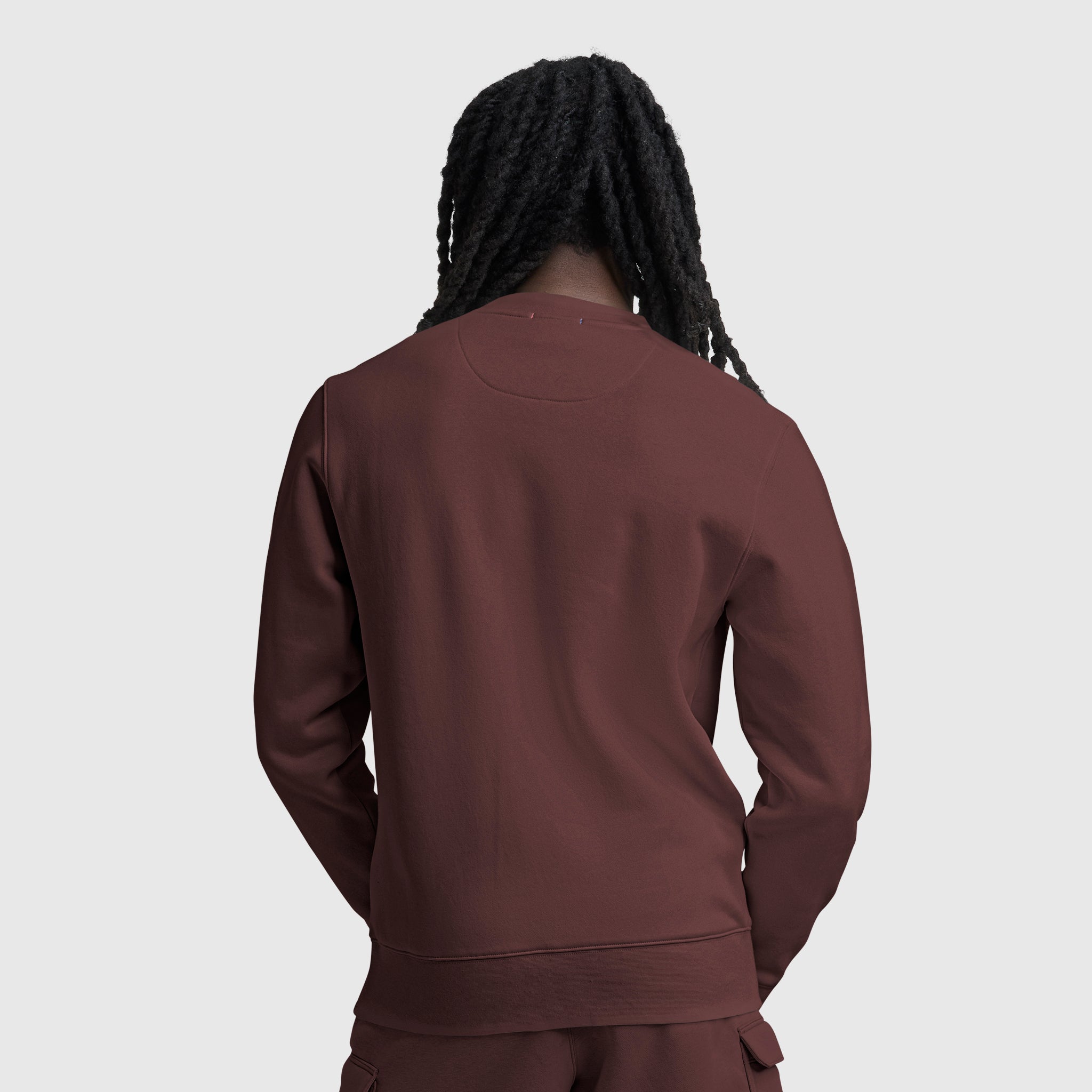 Powerblend Crewneck Sweatshirt. Tonal Script Logo - Image 2