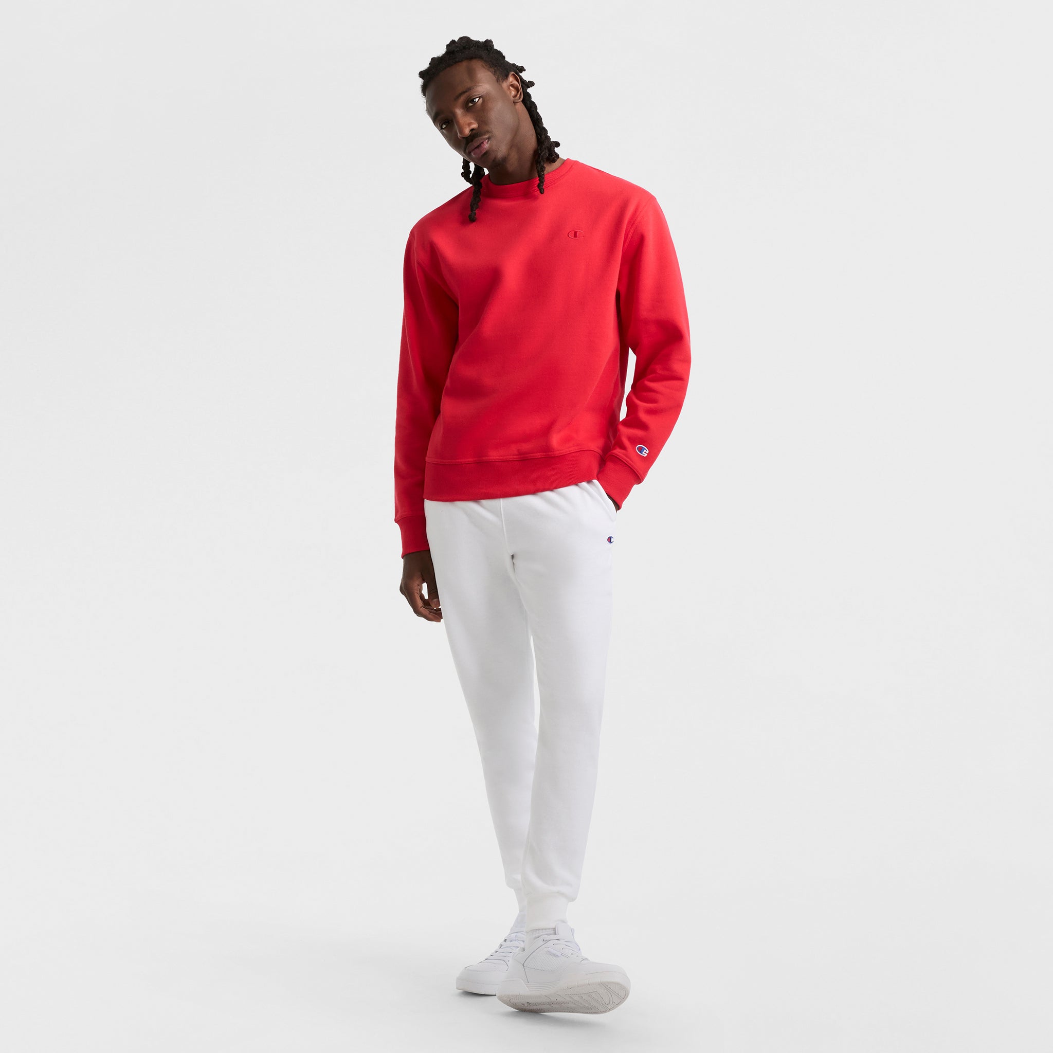 Powerblend Crewneck Sweatshirt. C Logo - Image 3