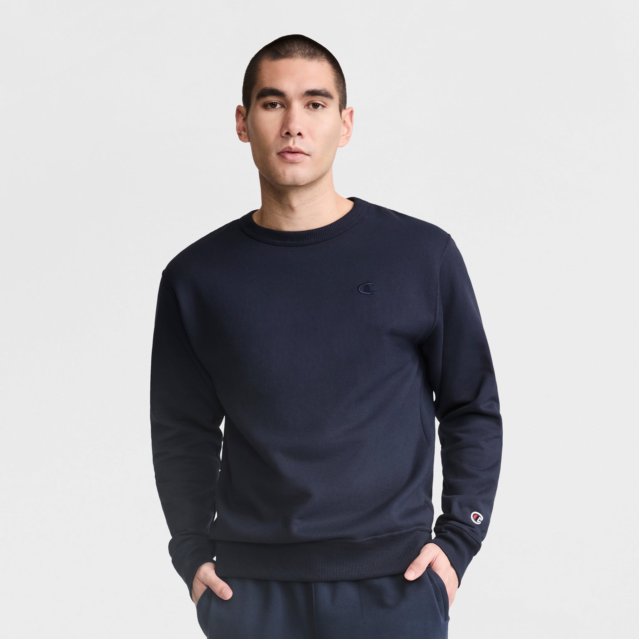 Powerblend Crewneck Sweatshirt. C Logo