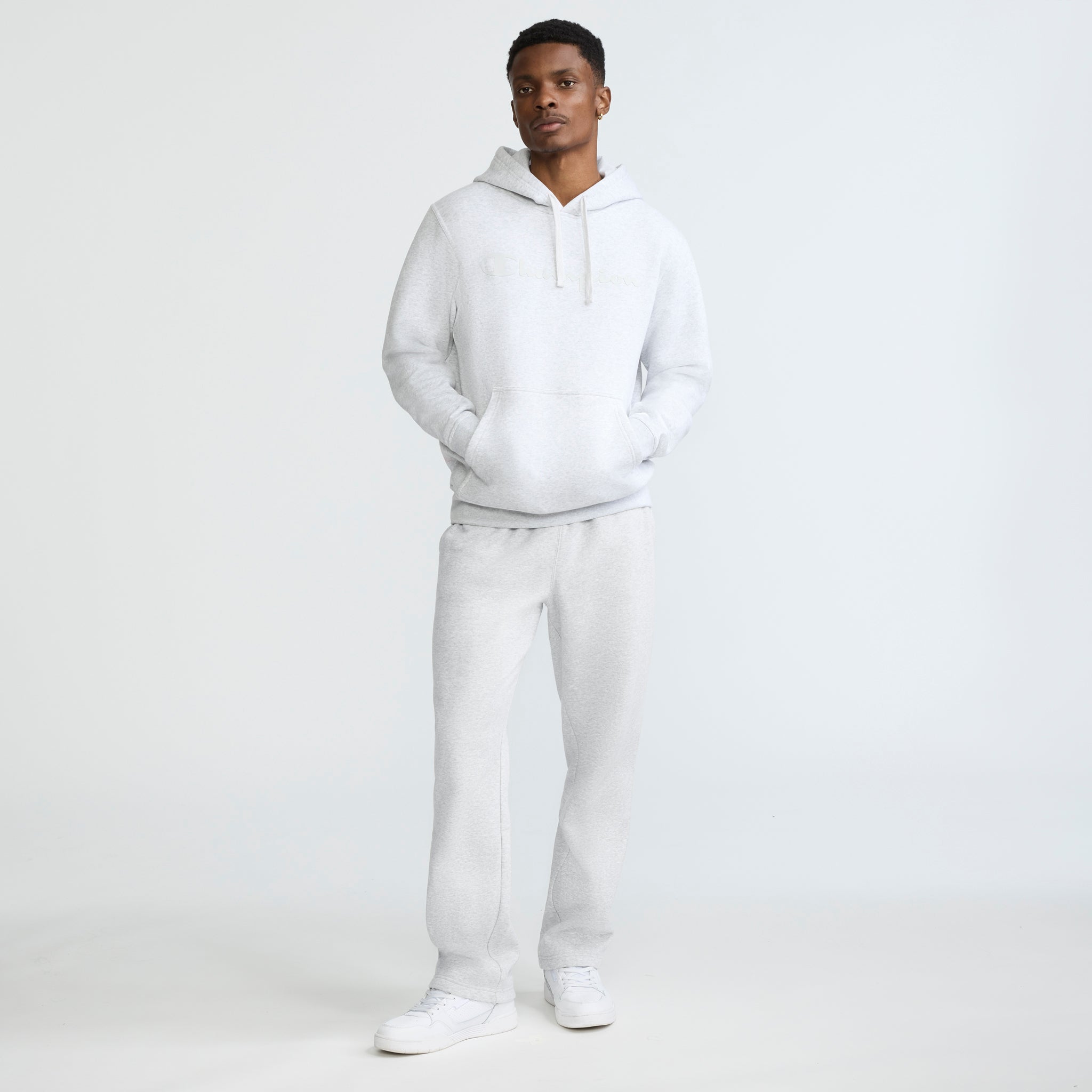 Powerblend Hoodie. Tonal Script Logo - Image 4