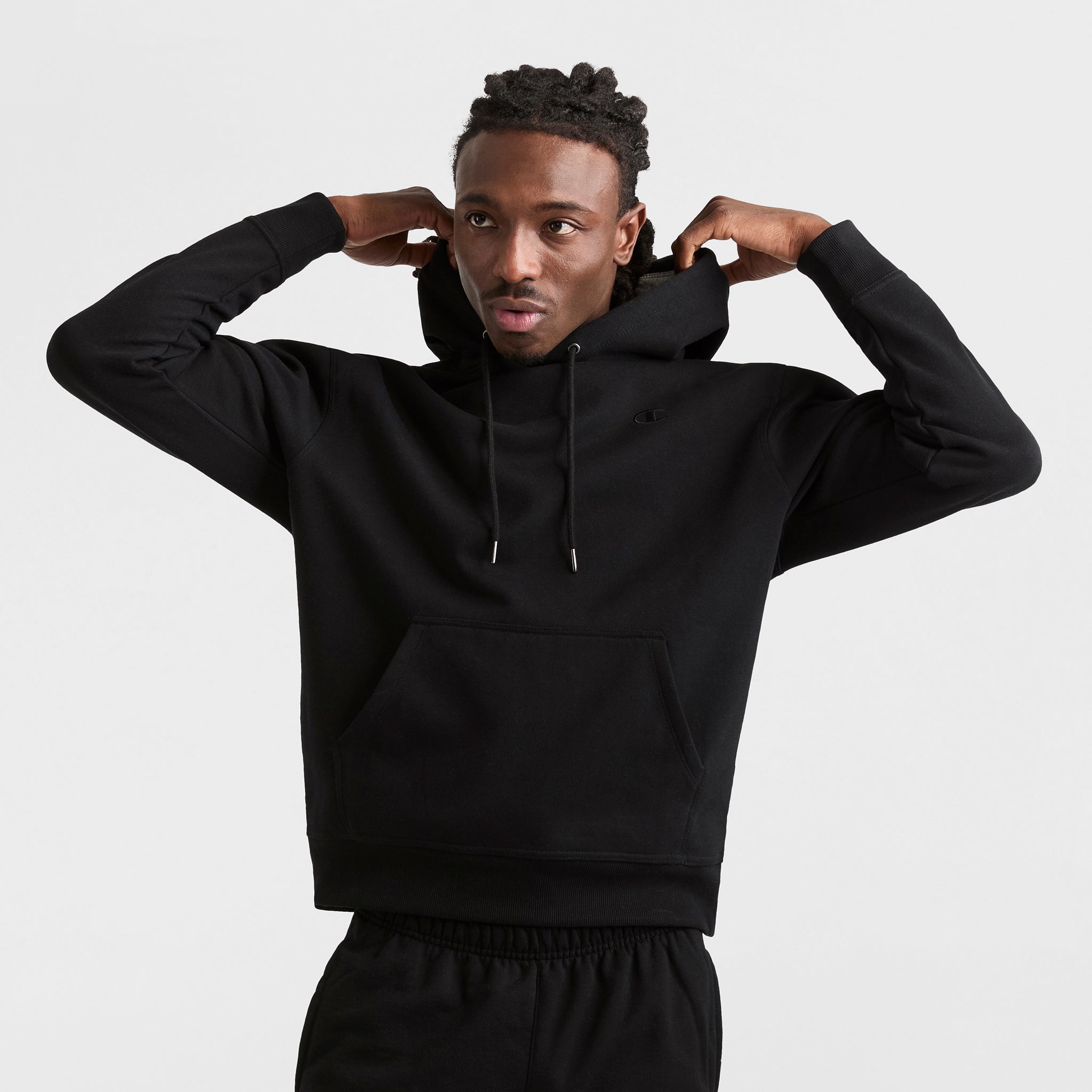 Powerblend Hoodie. C Logo