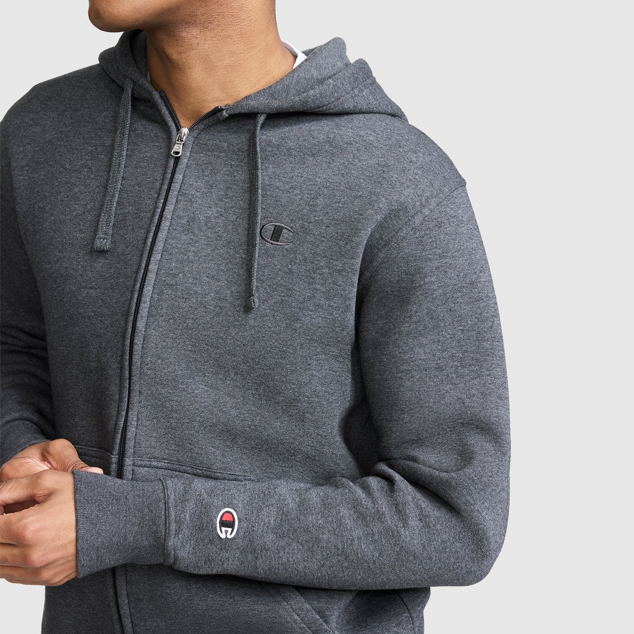 Powerblend Full-Zip Hoodie. C Logo - Image 5