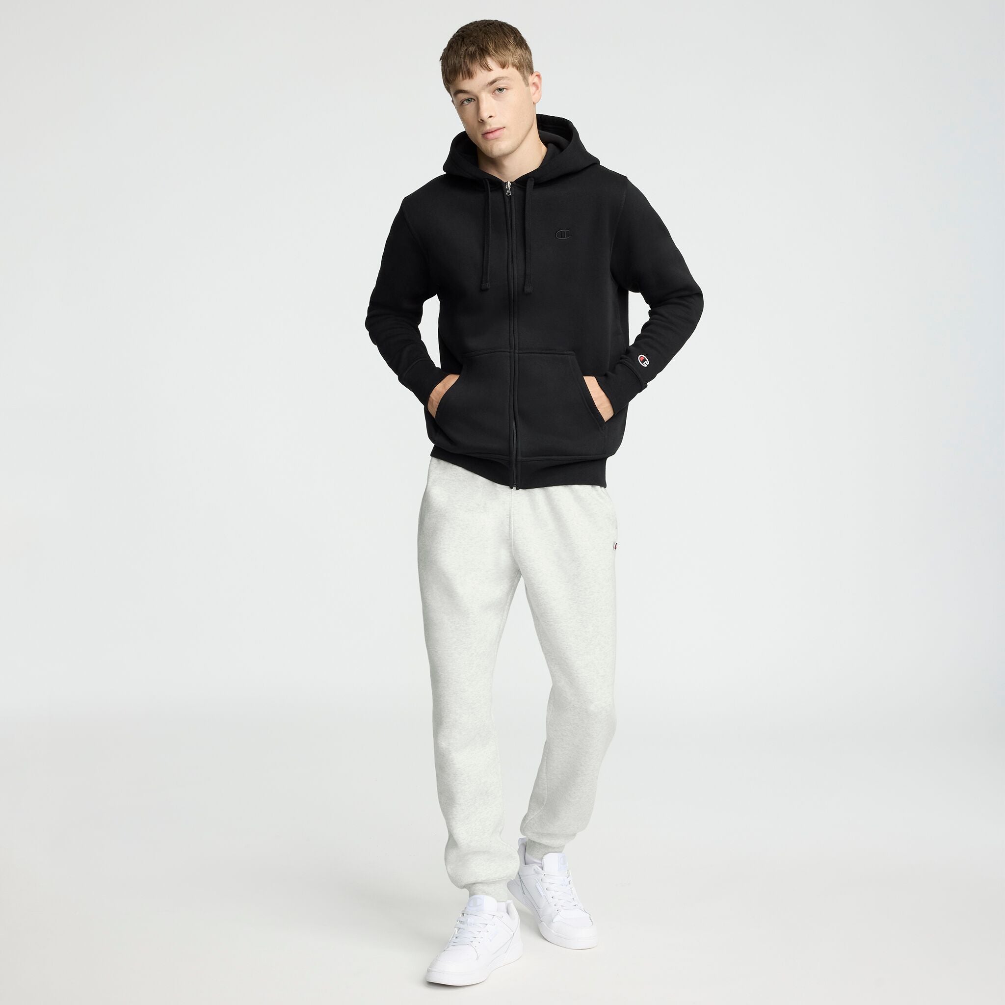 Powerblend Full-Zip Hoodie. C Logo - Image 4