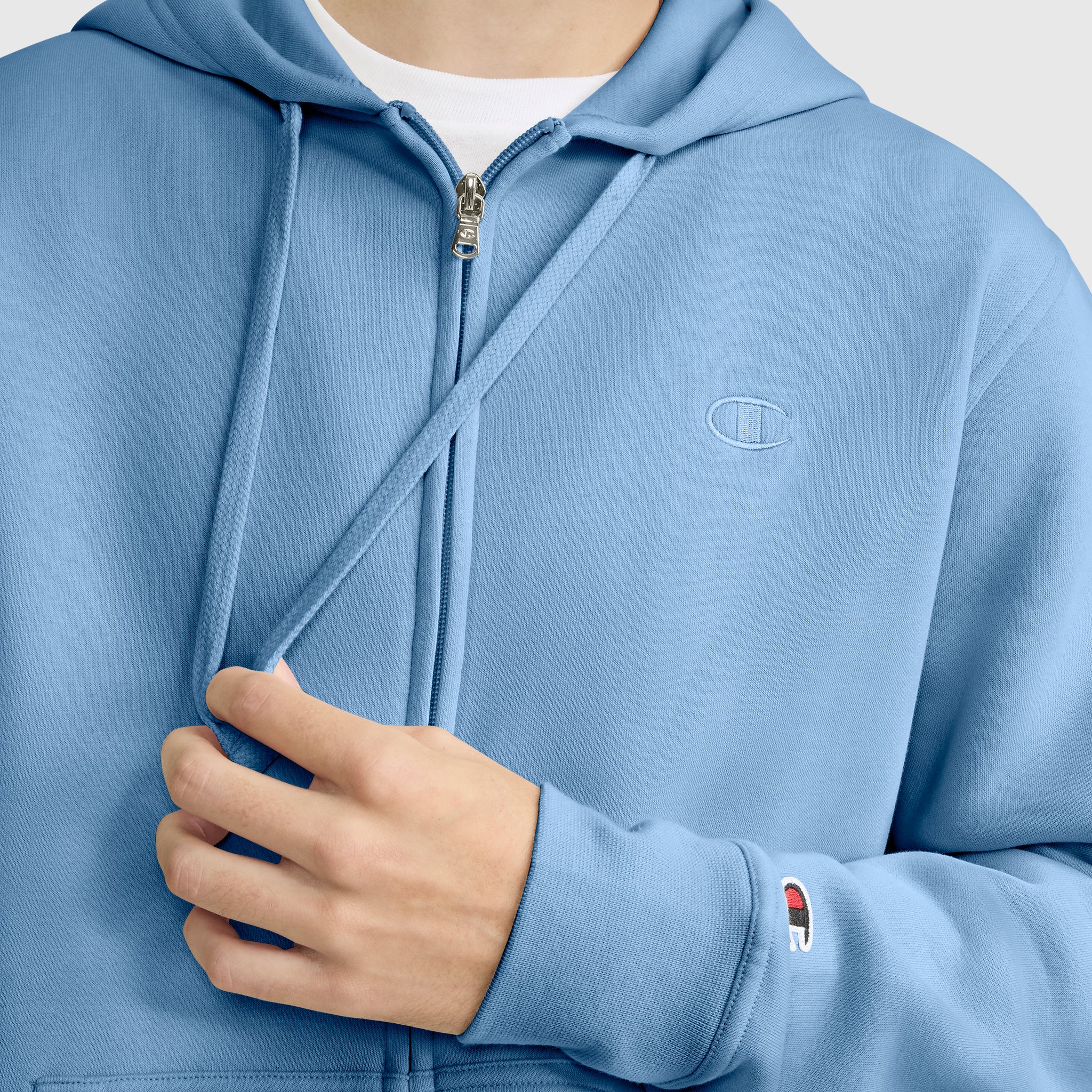 Powerblend Full-Zip Hoodie. C Logo - Image 3