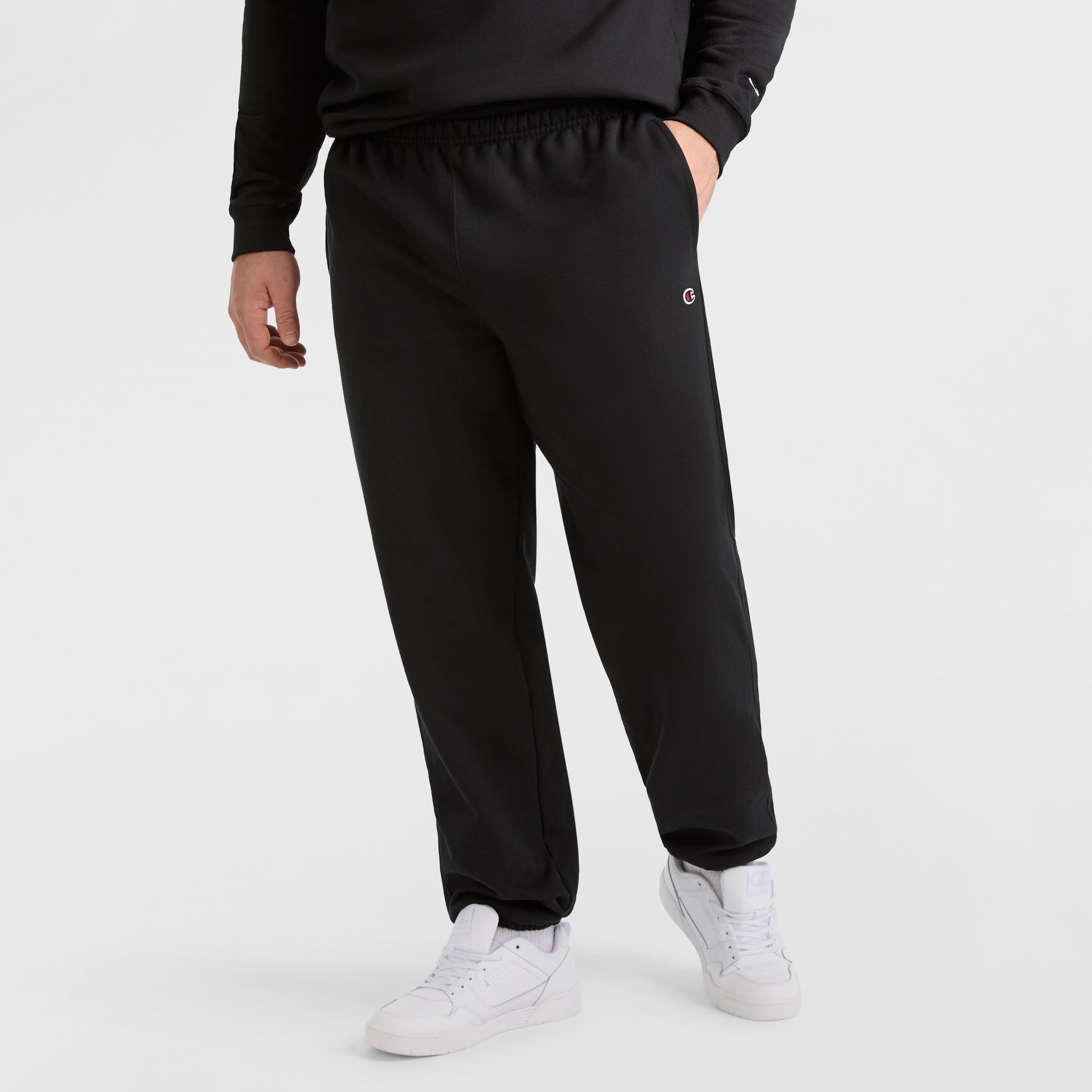 Powerblend Sweatpants. Cinched Bottom. C Logo - Big & Tall