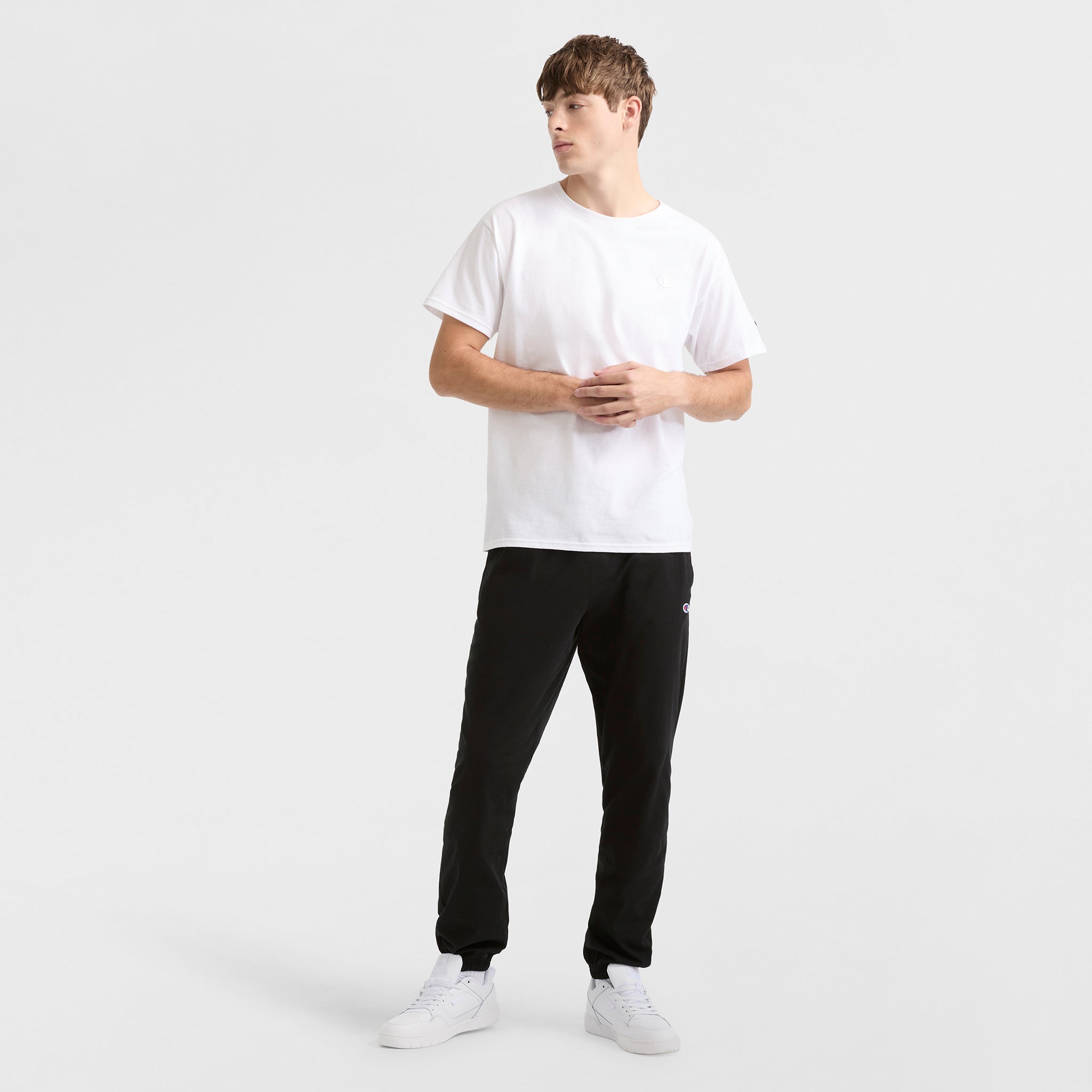 Lightweight Lounge Pants. Cinched Hem. C Logo - Image 4