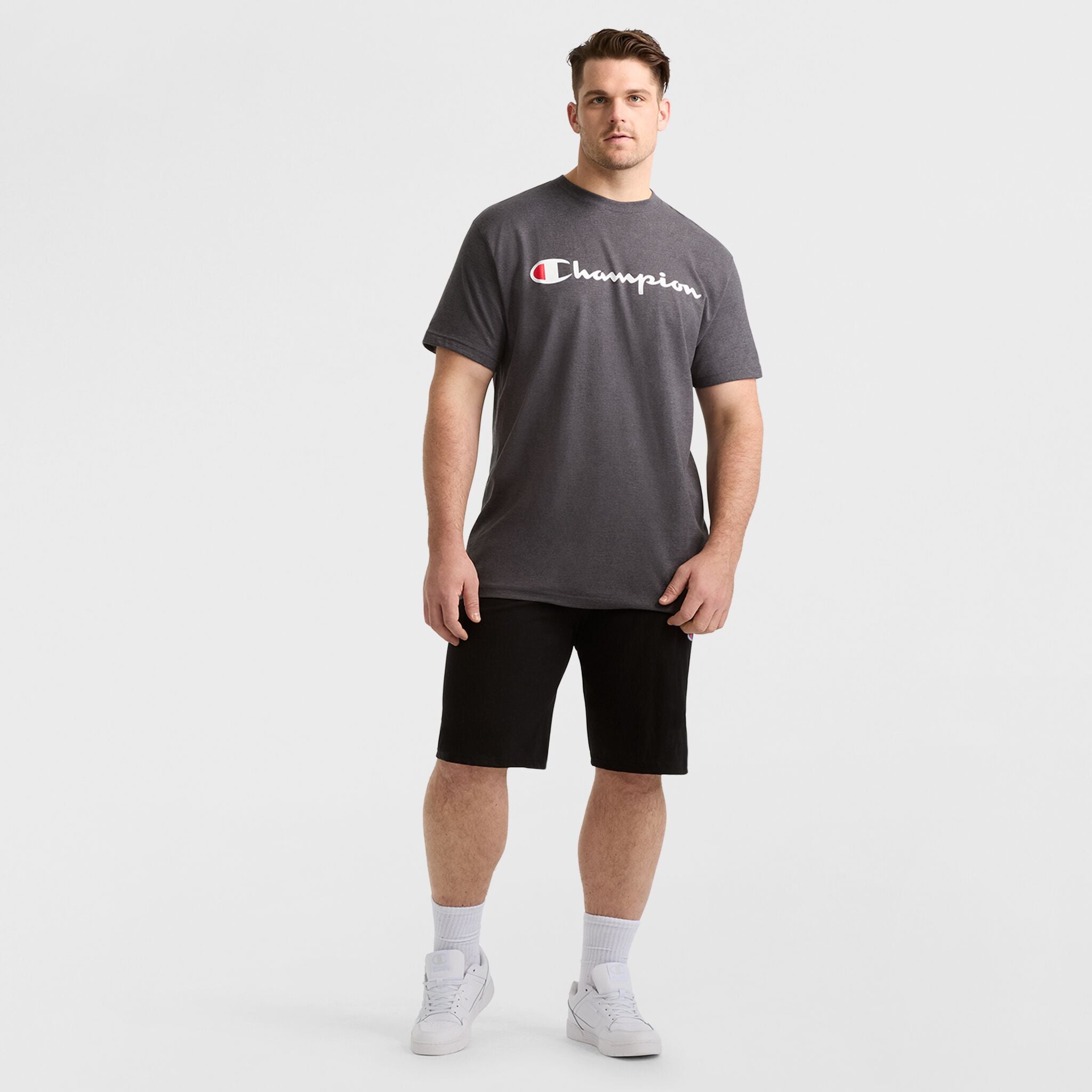 9 Lightweight Lounge Shorts. C Patch Logo - Big & Tall - Image 3