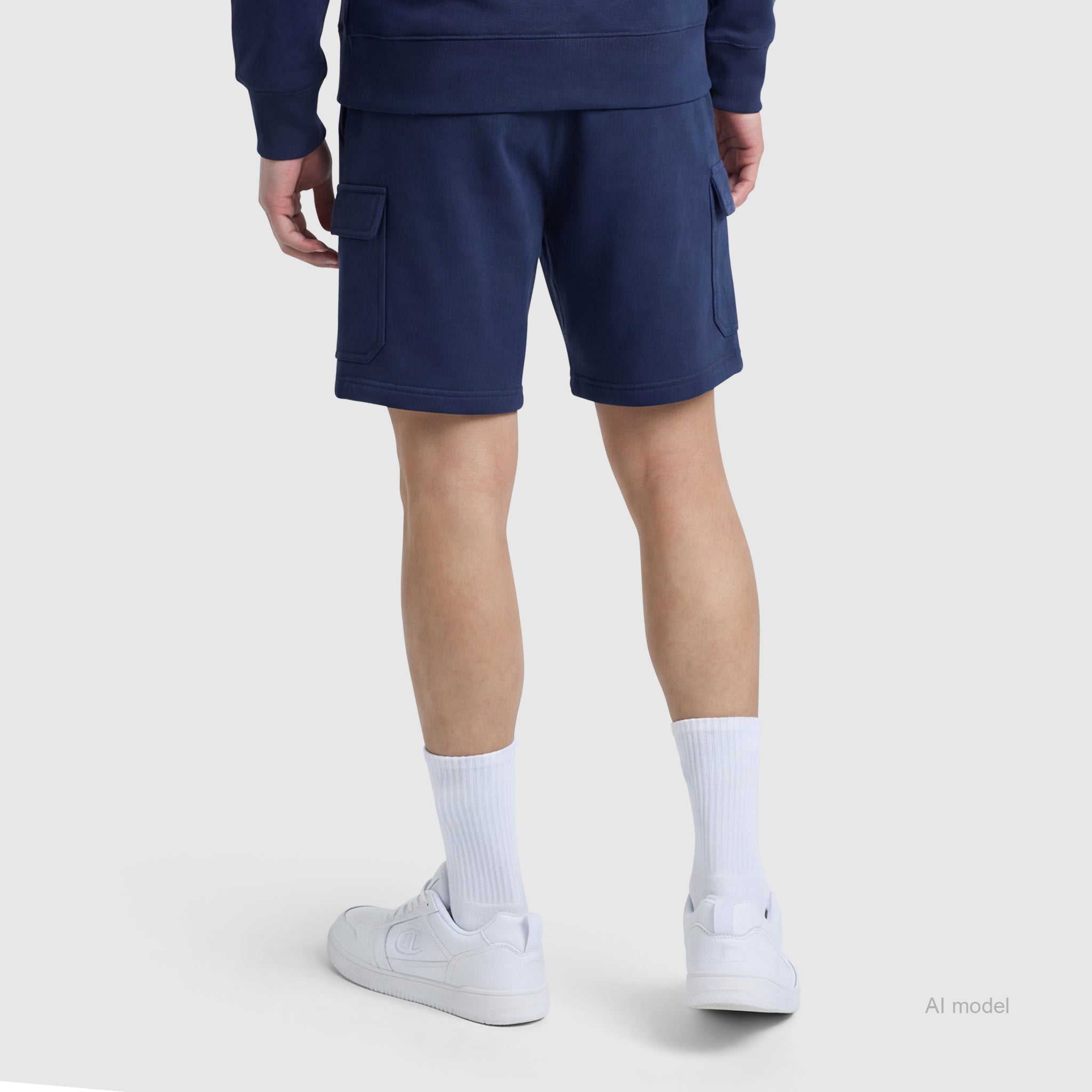 8 Fleece Cargo Short. C Logo - Image 2