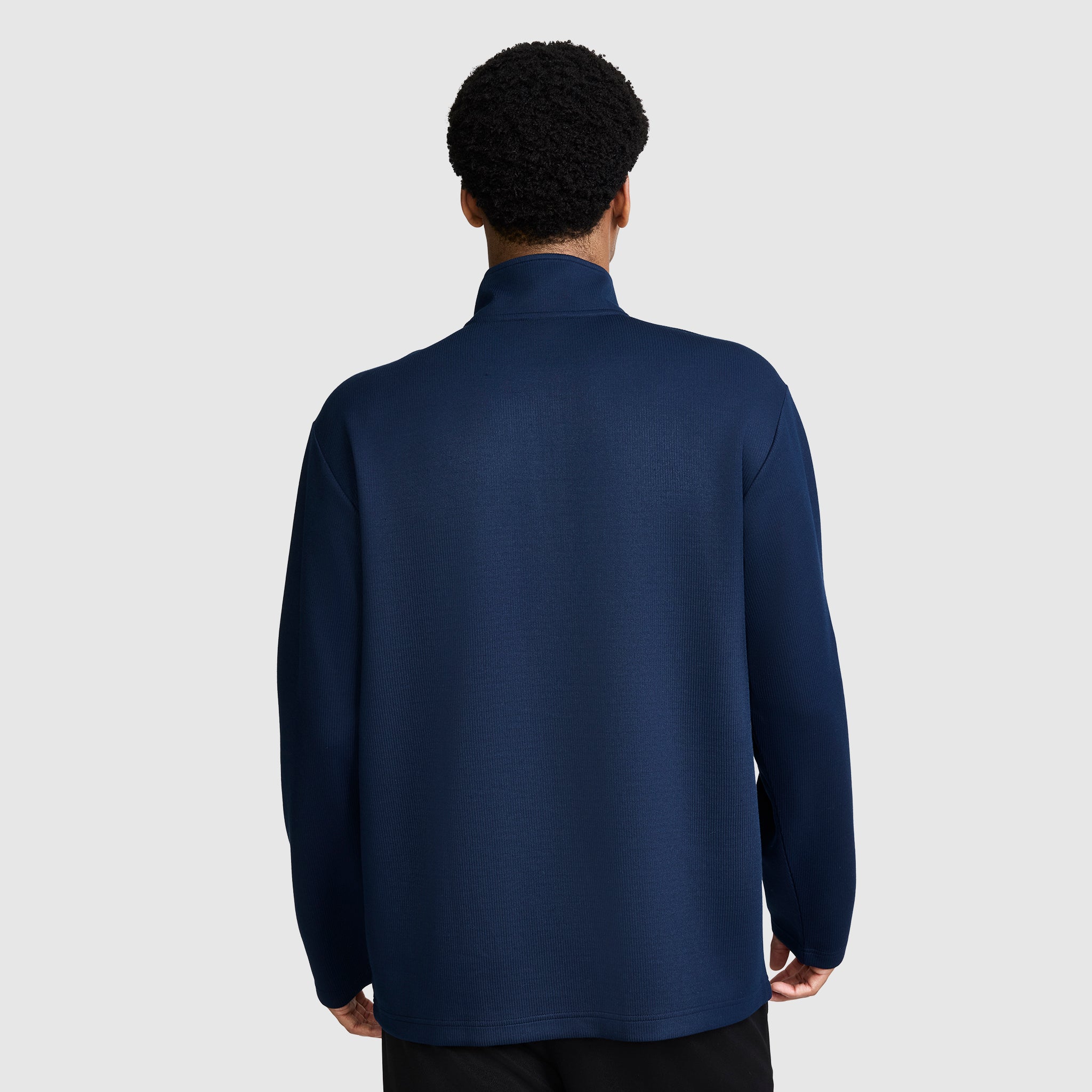 Sport Long Sleeve 1/4 Zip Mockneck. C Logo - Image 3