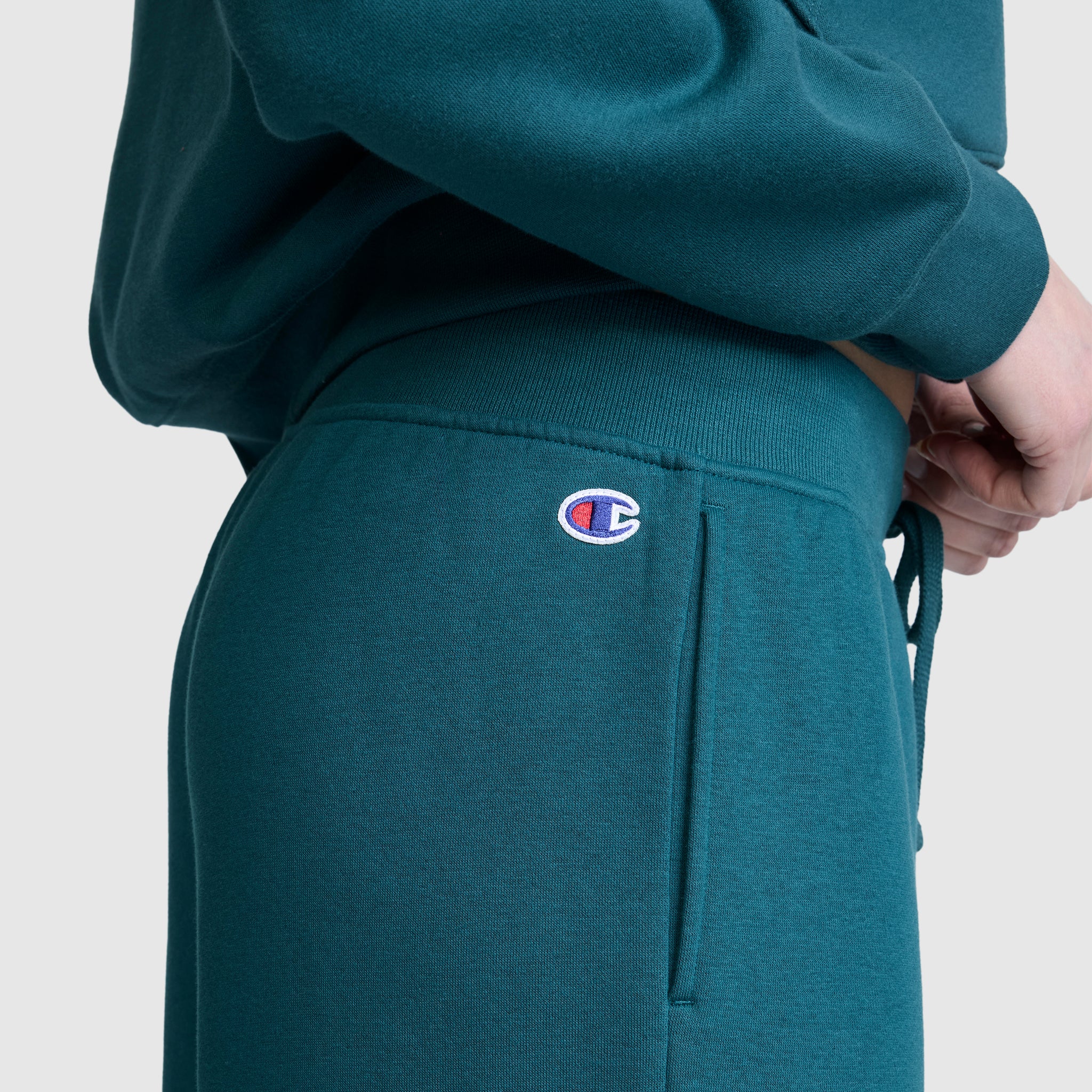 Wide Leg Fleece Sweatpants. C Logo - Image 3