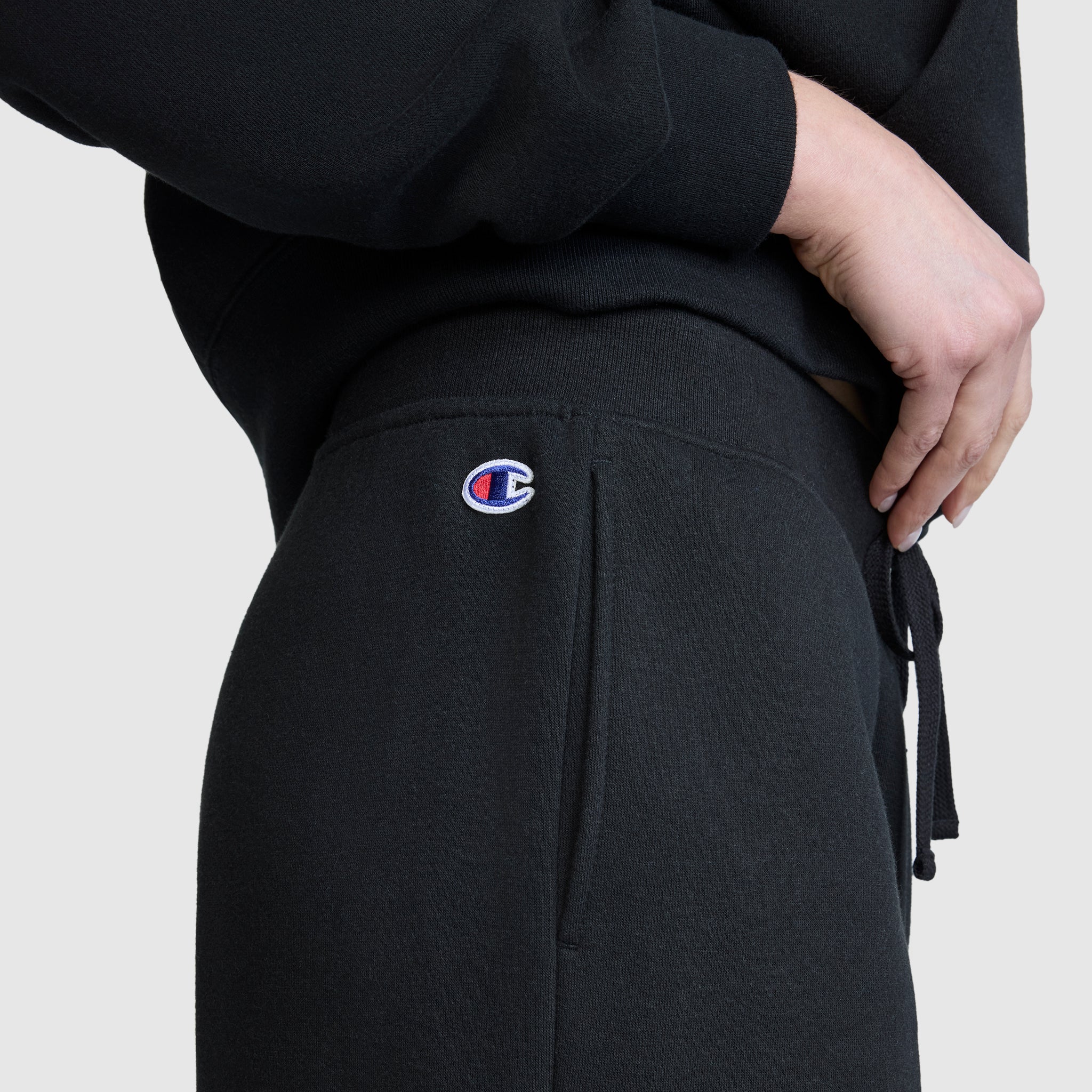 Wide Leg Fleece Sweatpants. C Logo - Image 3