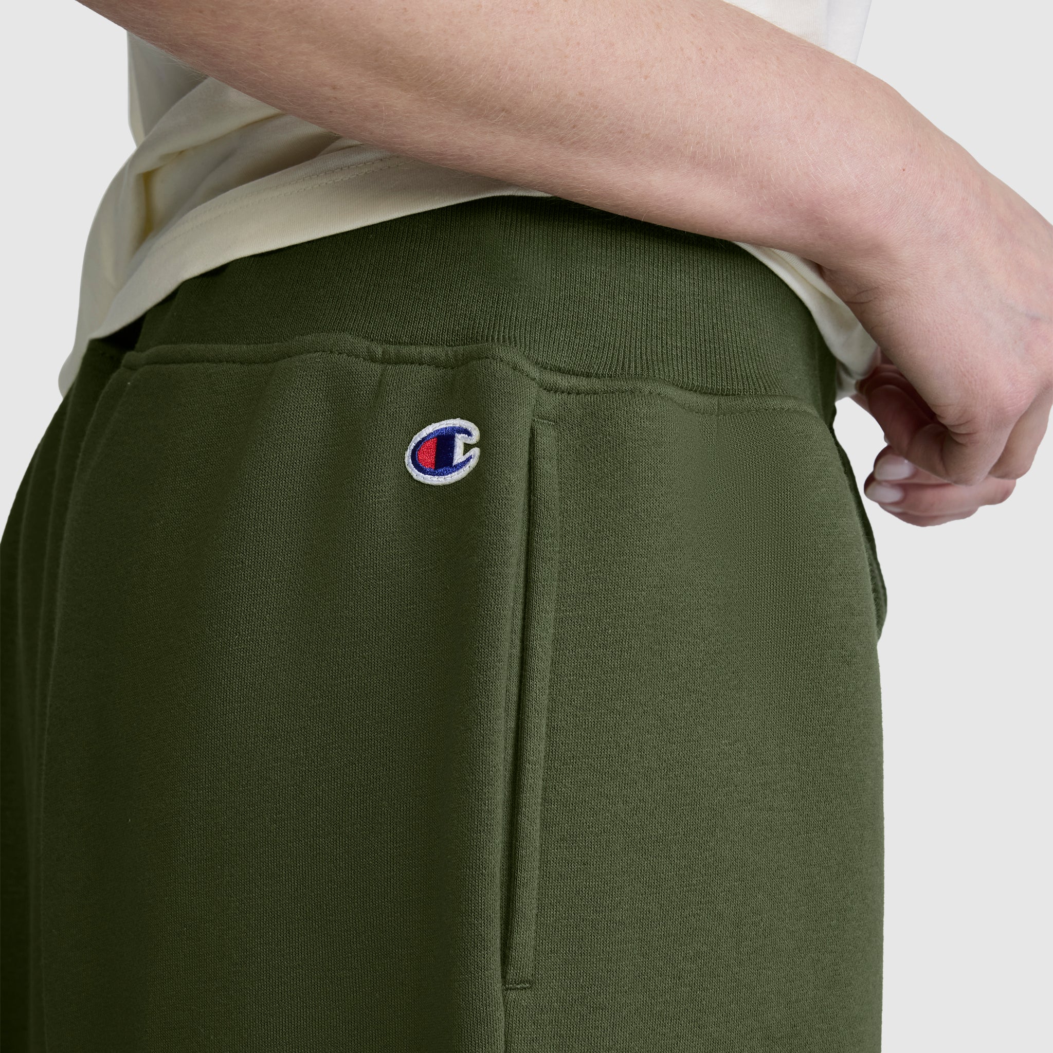 Wide Leg Fleece Sweatpants. C Logo - Image 3