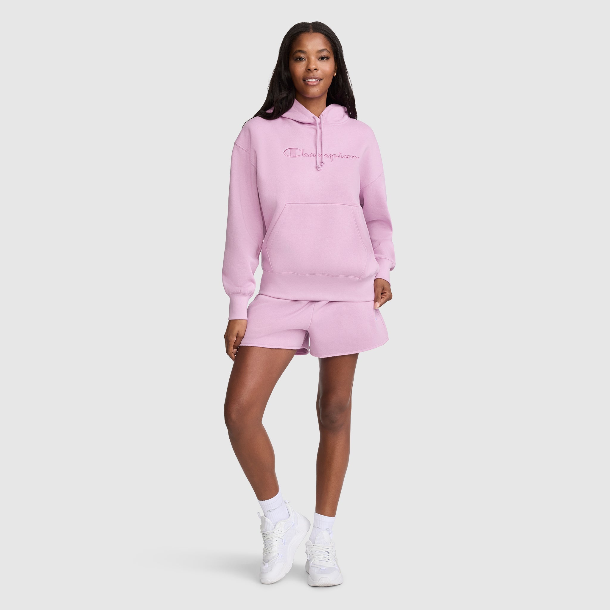 Tonal Script Freshman Powerblend Hoodie - Image 7