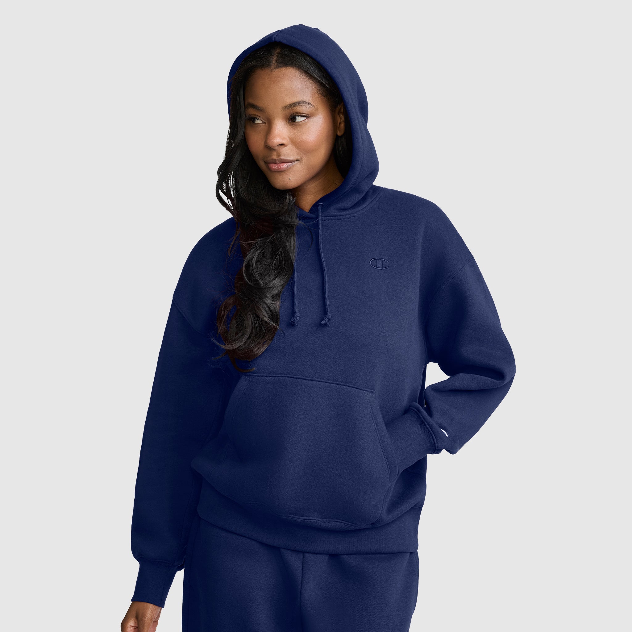 Small C Freshman Powerblend Hoodie - Image 2