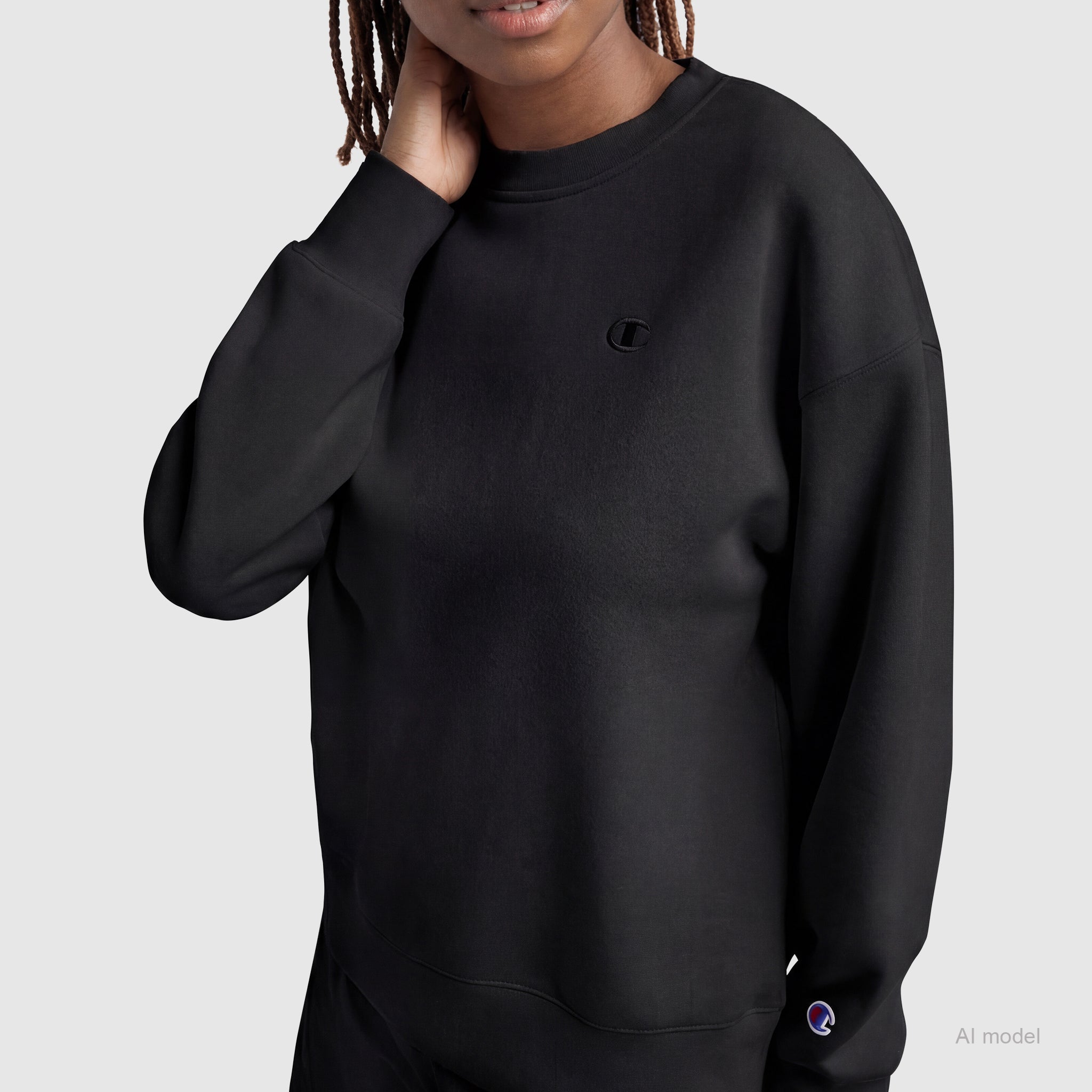Powerblend Crewneck Sweatshirt. Small C - Image 4