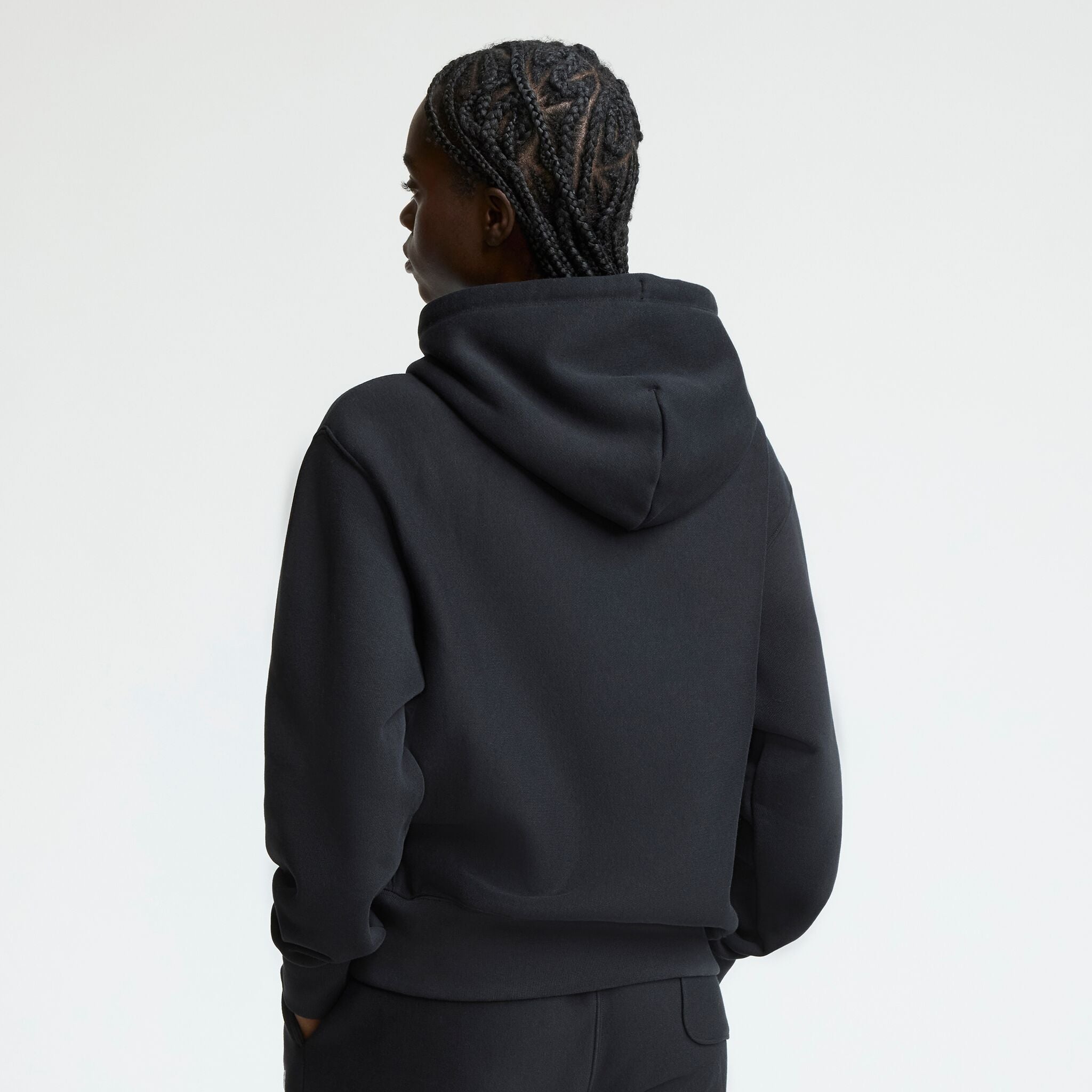 Reverse Weave Hoodie Sweatshirt - Image 2
