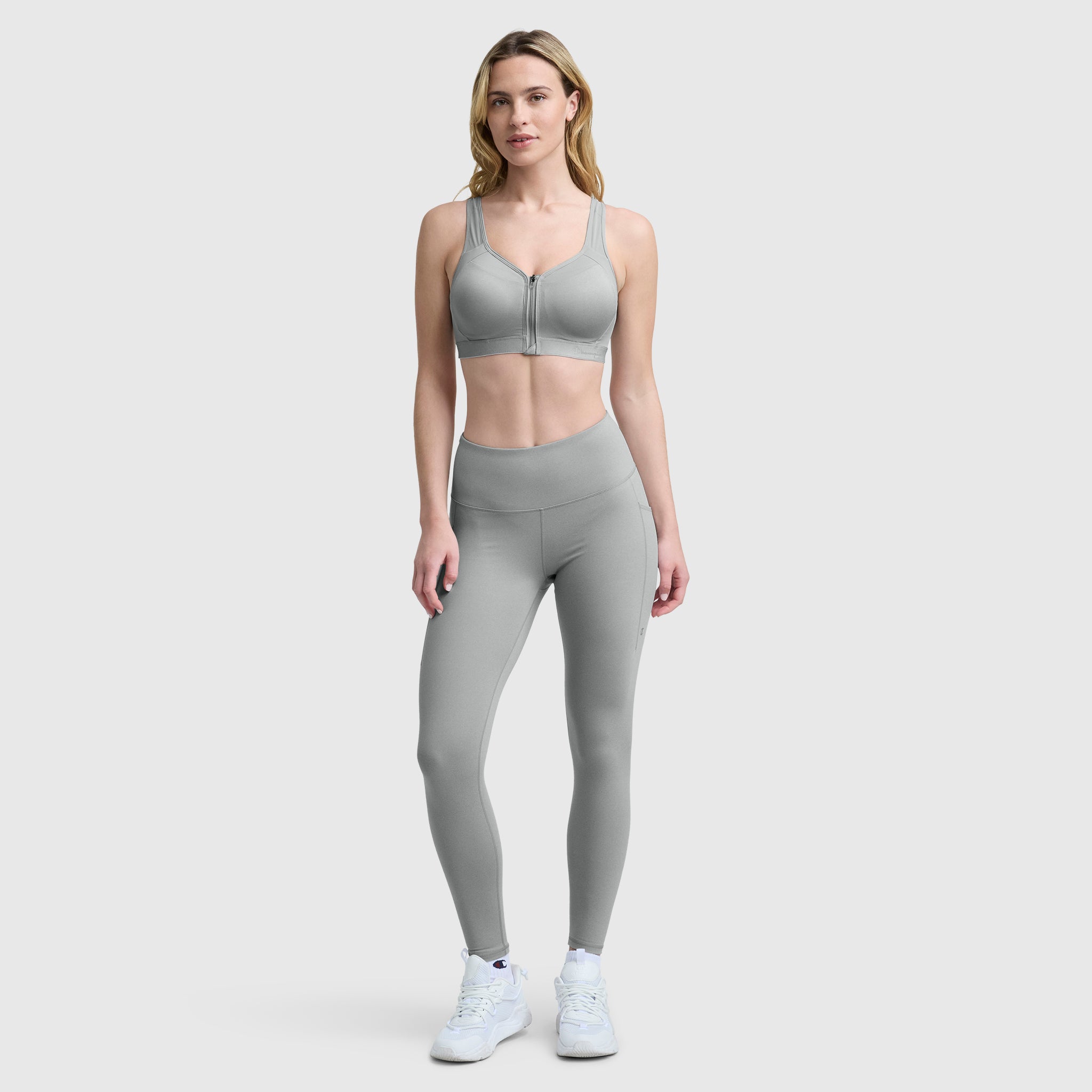Motion Control Zip Sports Bra - Image 6