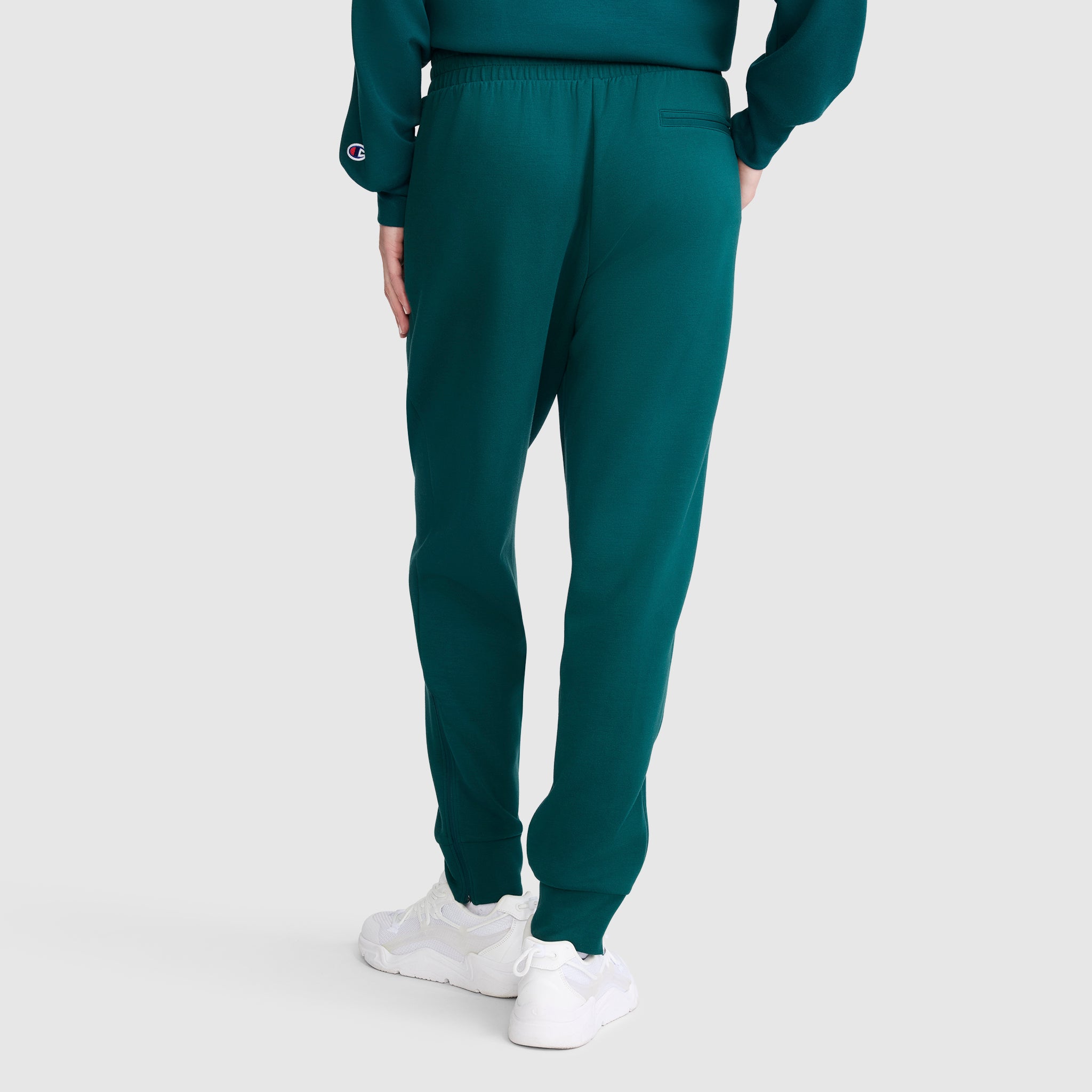 Taper Leg Jogger with Zippers - Image 2