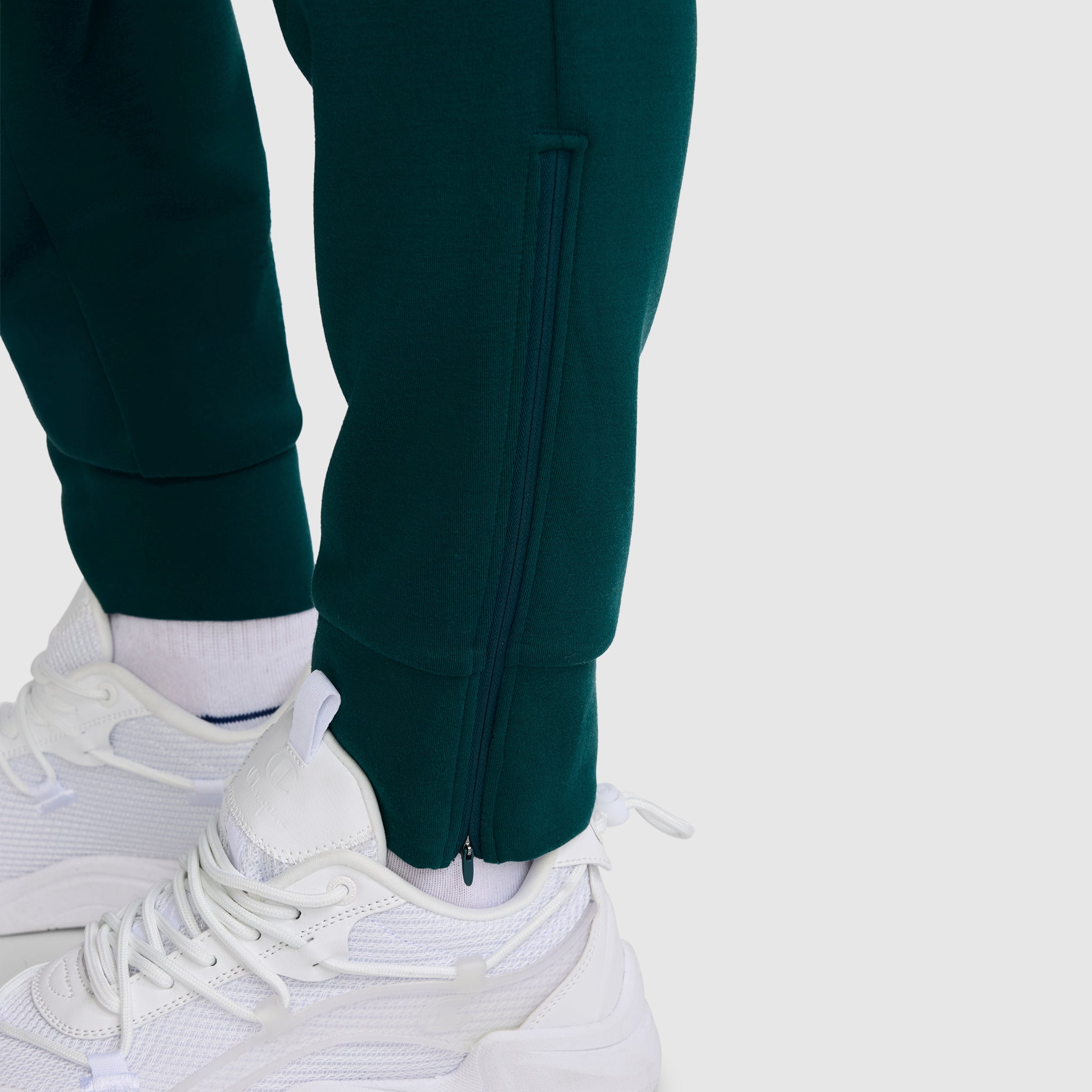Taper Leg Jogger with Zippers - Image 5