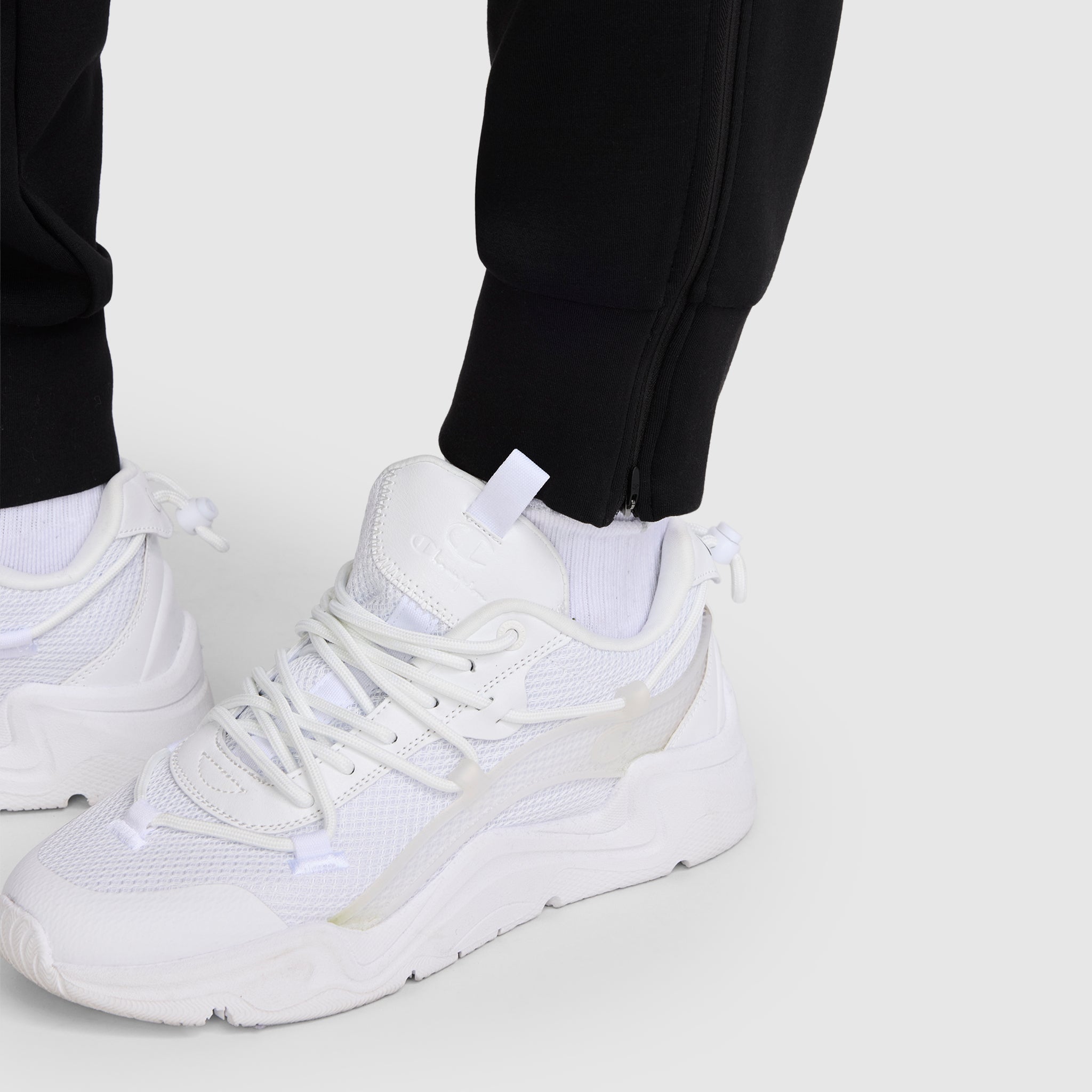Taper Leg Jogger with Zippers - Image 4