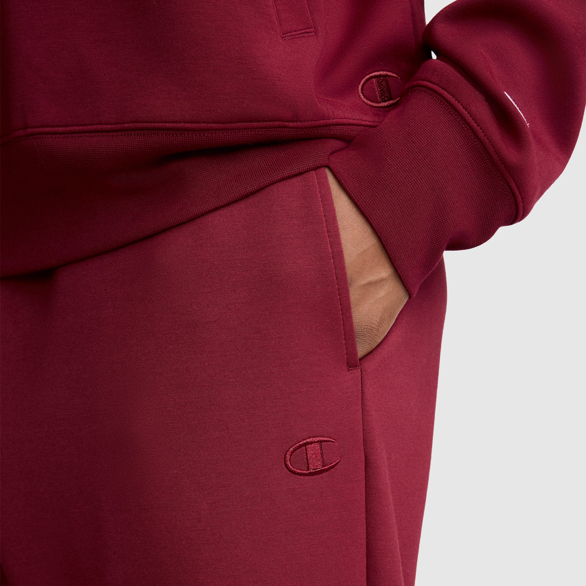 Taper Leg Jogger with Zippers - Image 3