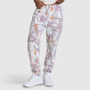 Powerblend Boyfriend Sweatpant. C Logo. Allover Print