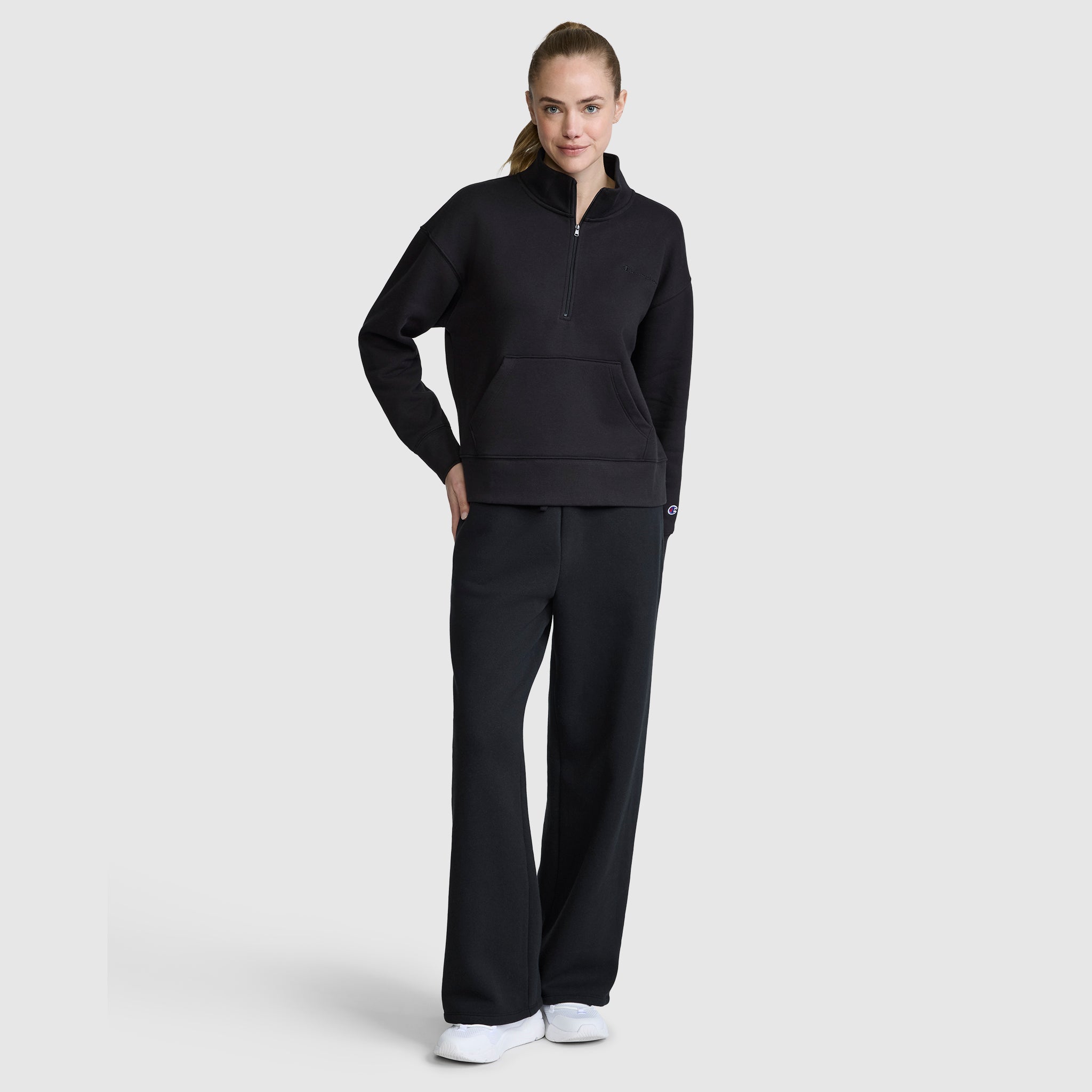 Fleece Mockneck Quarter-Zip - Image 4